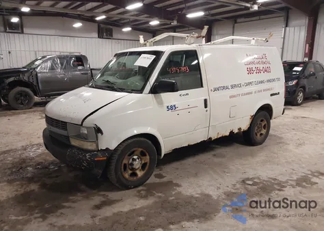 2005 Chevrolet Astro из США, поврежденный, VIN 1GCDM19X45B107706